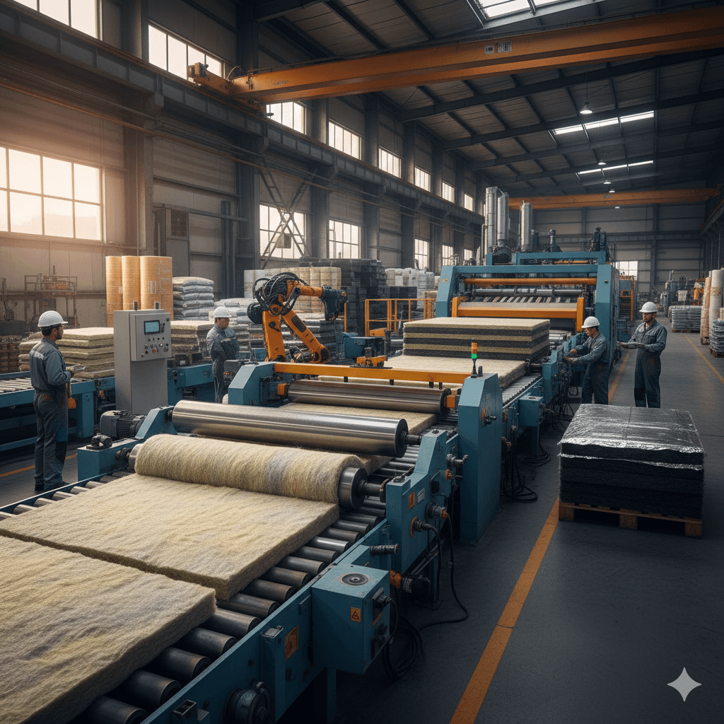 Manufacturing of Sound & Thermal Insulation Materials