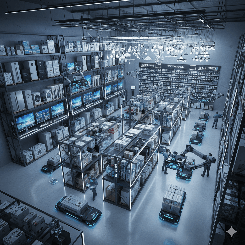 Wholesale of Home Appliances, Electronics & Lighting