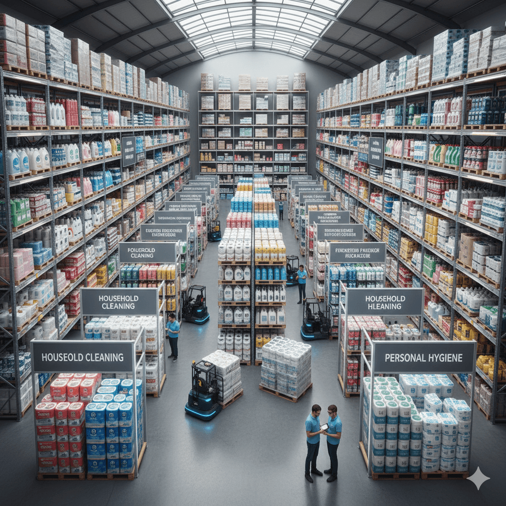 Wholesale of Cleaning & Personal Hygiene Products